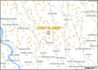 map of ‘Izbat al Waqf