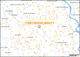 map of ‘Izbat Amīn al Bahiyy