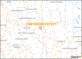 map of ‘Izbat an Nāḩiyatayn