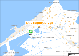 map of ‘Izbat an Nāşirīyah