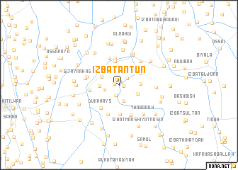 map of ‘Izbat Anţūn