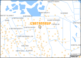 map of ‘Izbat ar Raşīf