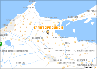 map of ‘Izbat ar Rawḑah