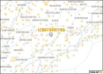 map of ‘Izbat ar Riyāḑ