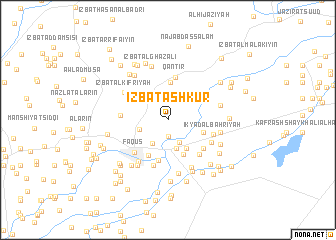 map of ‘Izbat Ashkur