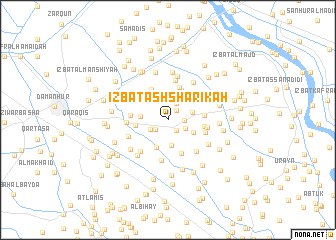 map of ‘Izbat ash Sharikah