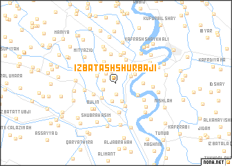 map of ‘Izbat ash Shūrbajī