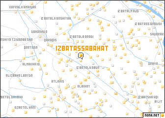 map of ‘Izbat aş Şabāḩāt