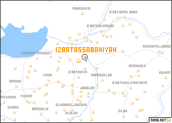 map of ‘Izbat aş Şabāḩīyah