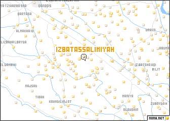 map of ‘Izbat as Sālimīyah