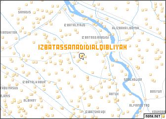 map of ‘Izbat aş Şanādīdī al Qiblīyah