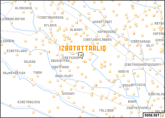 map of ‘Izbat at Ta‘ālīq