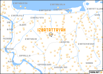 map of ‘Izbat aţ Ţāyah