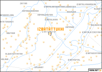 map of ‘Izbat aţ Ţūkhī