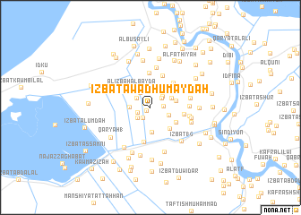 map of ‘Izbat ‘Awaḑ Ḩumaydah