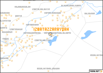 map of ‘Izbat az Zarāyqah