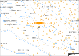 map of ‘Izbat Bābādublū