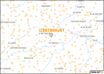 map of ‘Izbat Bahjat