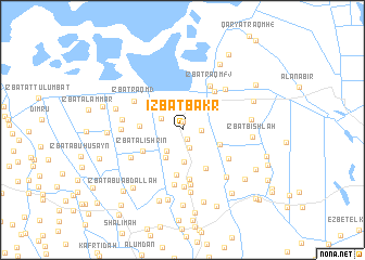 map of ‘Izbat Bakr
