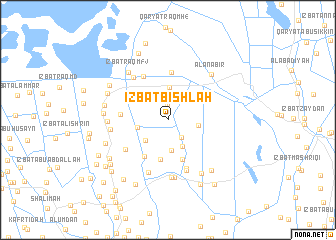 map of ‘Izbat Bishlah