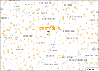 map of ‘Izbat Dālib