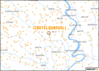 map of ‘Izbat el Qubruşlī