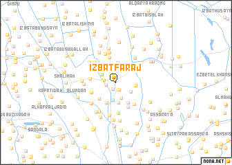 map of ‘Izbat Faraj