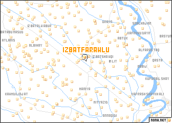 map of ‘Izbat Farāwlū