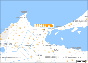 map of ‘Izbat Fāyid