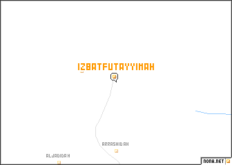 map of ‘Izbat Fuţayyimah