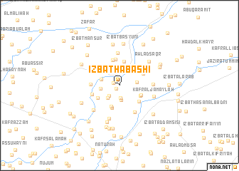 map of ‘Izbat Ḩabashī