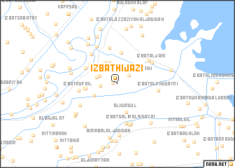 map of ‘Izbat Ḩijāzī