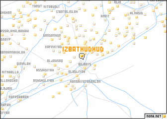 map of ‘Izbat Hud.hud