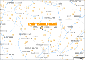 map of ‘Izbat Ismā‘īl Fūdah