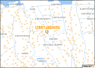 map of ‘Izbat Jād Hind