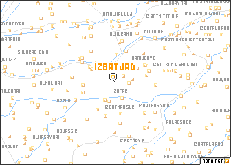 map of ‘Izbat Jād