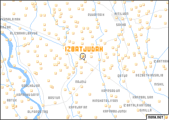 map of ‘Izbat Jūdah