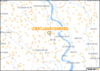 map of ‘Izbat Juwayd Ḩamad