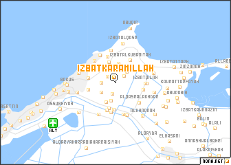 map of ‘Izbat Karamillah