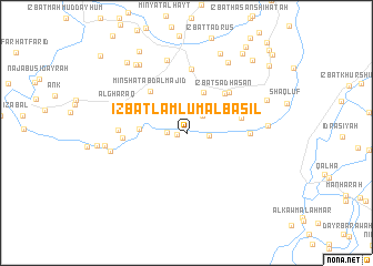 map of ‘Izbat Lamlūm al Bāsil