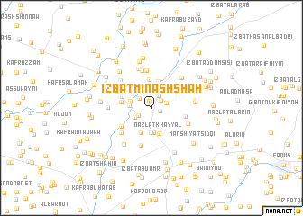 map of ‘Izbat Minashshah