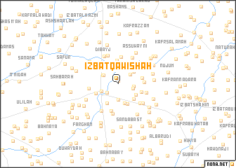 map of ‘Izbat Qāwīshah