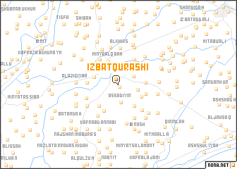 map of ‘Izbat Qurāshī