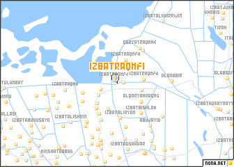 map of ‘Izbat Raqm 58