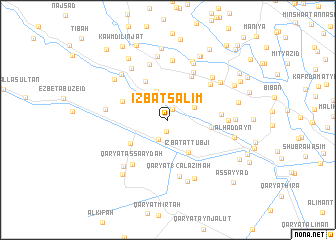 map of ‘Izbat Sālim