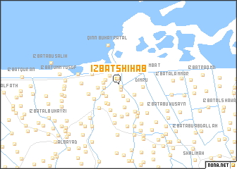 map of ‘Izbat Shihāb