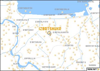 map of ‘Izbat Shukr