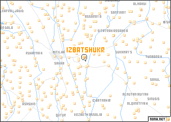 map of ‘Izbat Shukr