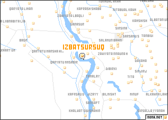 map of ‘Izbat Sursuq