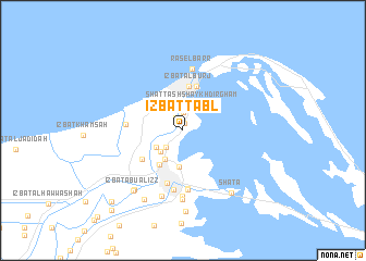 map of ‘Izbat Ţabl